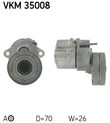 SKF Feszítőkar, hosszbordásszíj VKM35008_SKF